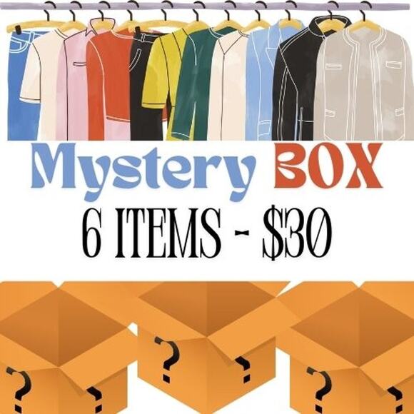 ✨ Mystery Box – 6 Pieces of Women's Clothing ✨ - Size Small - Picture 1 of 1